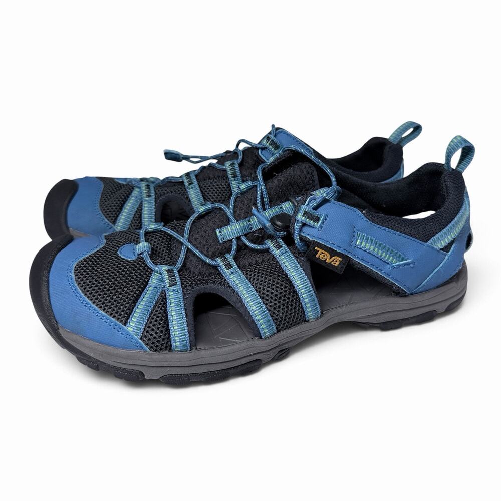 Teva Manatee Sandals Blue Water Hiking Walking Womens Sz 7.5 Youth 6 1019403Y